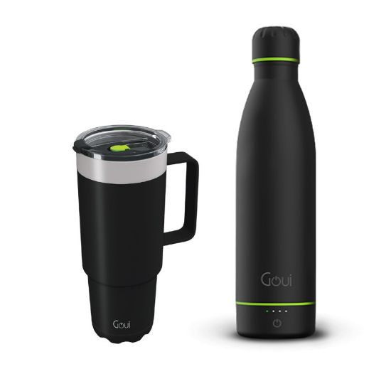 صورة عرض قوي - مطارة + كوب حراري