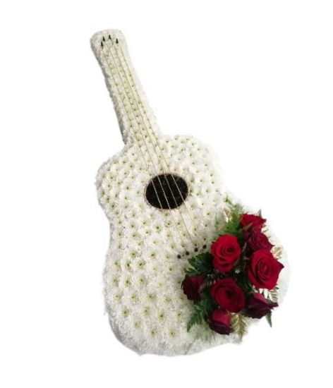 صورة جيتار الورد