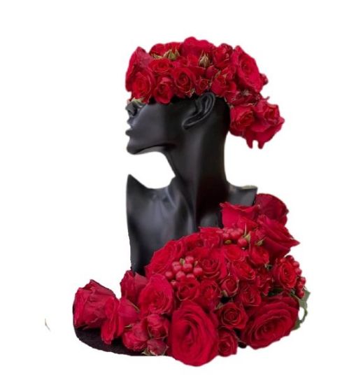 صورة ستاند ذهب منسق