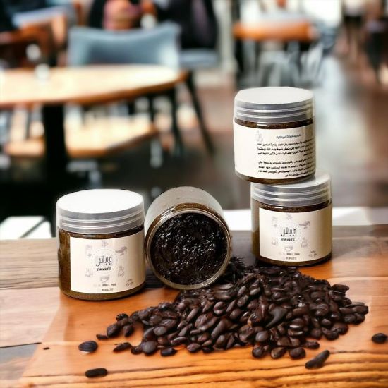 صورة صابونية القهوه للجسم