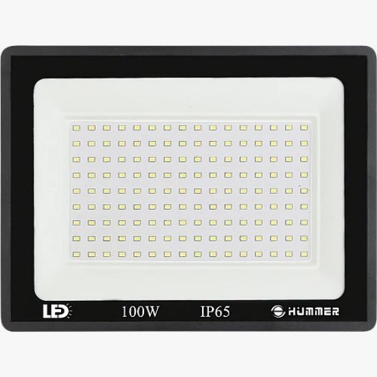 صورة كشاف 100 واط ابيض اصفر كريمى 