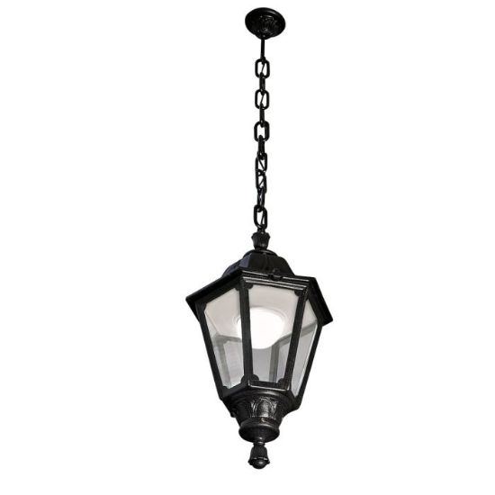 صورة فانوس علاقى خارجى  E35 اسود -ابيض فايبر ايطاليا