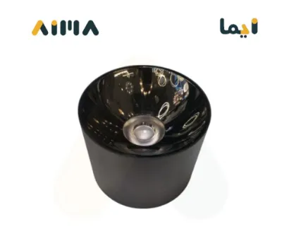 صورة سلندر اسود IP65 30 واط 3000 كلفن