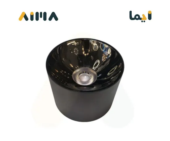 صورة سلندر اسود IP65 30 واط 3000 كلفن