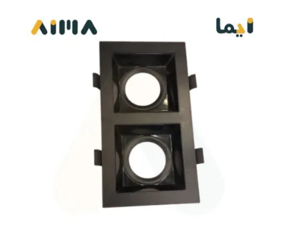 صورة اطار اسود مزدوج اسود 20×10 سم
