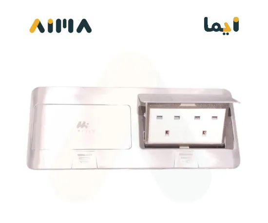 صورة فيش ارضي رباعي فضي