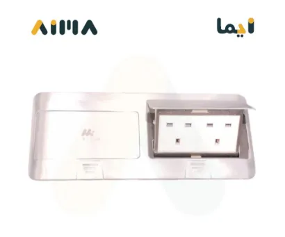 صورة فيش ارضي رباعي فضي