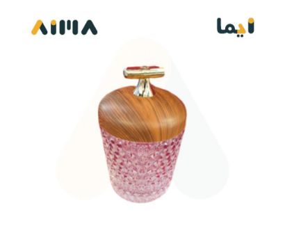 صورة اباجورة إضاءة فيولا كريستال شحن فوق الطاولة 2.5 واط 22 سم