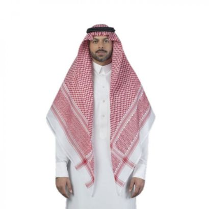 صورة شماغ البسام البصمة كلاسيك إنجليزي لون خاص