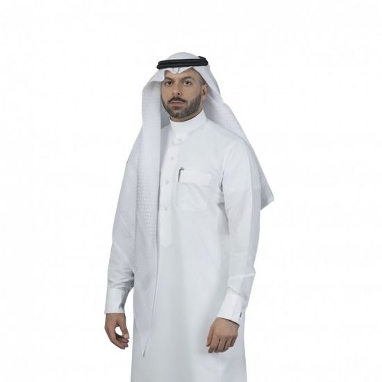 صورة شماغ البسام ماي فير الابيض