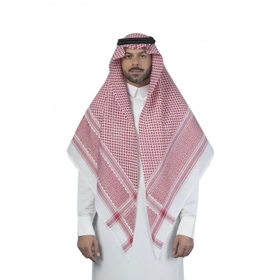 Picture of شماغ البسام البصمة كلاسيك وطني (ديلوكس)