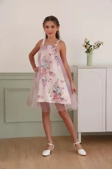 صورة فستان بناتي علاقي كاجول