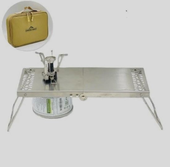 صورة طاولة مع موقد غاز قابله لطي 2000W