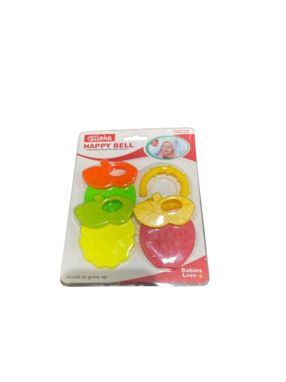 صورة عضاضة أطفال على شكل فواكه ملونة من نجمة الالعاب