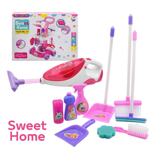 صورة مجموعة مكنسة كهربائية مع ملحقات تنظيف من سويت هوم