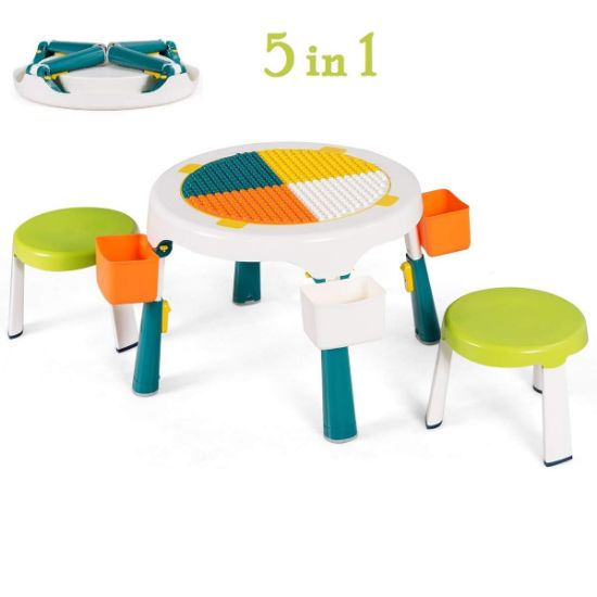 صورة طاوله تركيبات مع كرسي من نجمة الالعاب