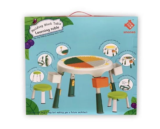 صورة طاوله تركيبات مع كرسي من نجمة الالعاب