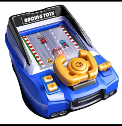 صورة لعبة عجلة قيادة تفاعلية للأطفال مصممة لمحاكاة تجربة القيادة