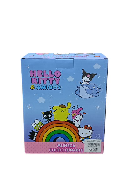 صورة كورومي، شخصية معروفة من سانريو تتميز بلونها الأرجواني وقبعة الجمجمة