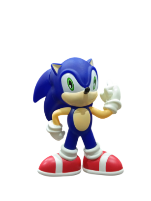 صورة مجسم لشخصية القنفذ سونيك