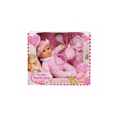 صورة دمية "ماي فيرست بامبولينا 6 في 1" هي دمية أطفال تفاعلية تأتي مع مجموعة من الملحقات