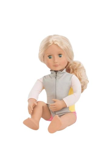 صورة دمية المرجان الفاخرة من أور جينيريشن مع كتاب