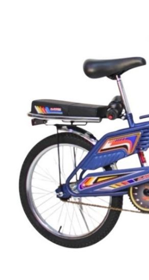 صورة سيكل رامبو الاصلي  كحلي  مقاس 20 رفارف نيكل