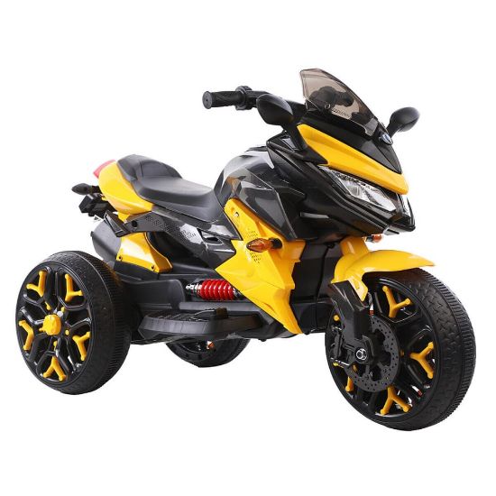 صورة دباب اطفال كهرباء ثلاث كفرات 12 فولت