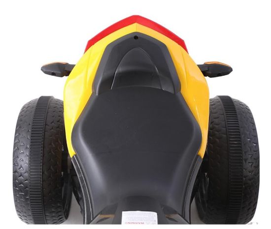 صورة دباب اطفال كهرباء ثلاث كفرات 12 فولت