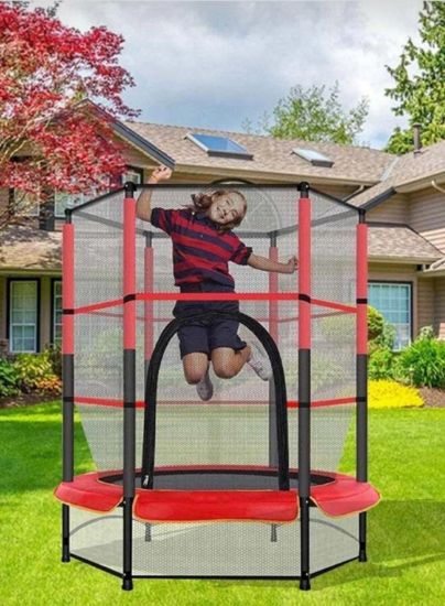 صورة ترمبولين ( نطاطة - نطيطة ) مع شبك 4.5قدم