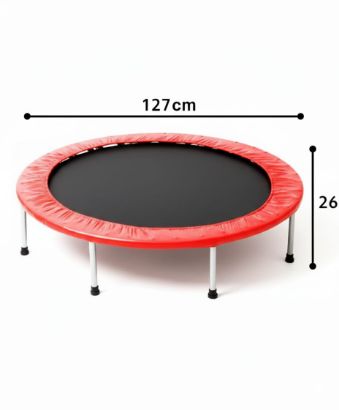 صورة ترمبولين ( نطاطة - نطيطة ) بدون شبك مقاس 127cm من نجمة الالعاب 50 بوصه