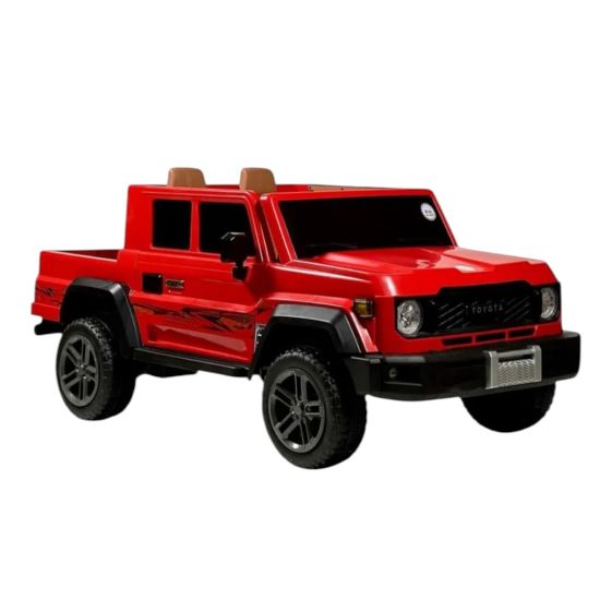 صورة سيارة شاص كهربائية 12فولت من نجمة الالعاب >لون احمر