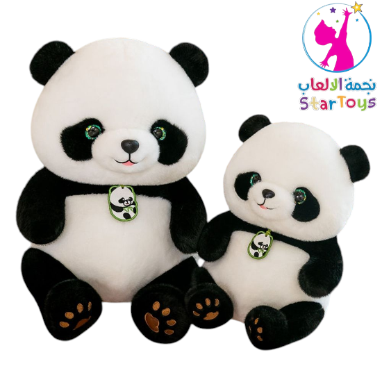صورة دبدوب باندا كبير 80سم (Stuffed Panda Toy)