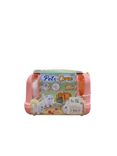 صورة مجموعة ألعاب محاكاة لرعاية الحيوانات الأليفة بيت قطه