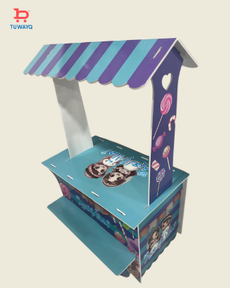 صورة ستاند عربات المناسبات للأطفال – تصميم تراثي جذاب