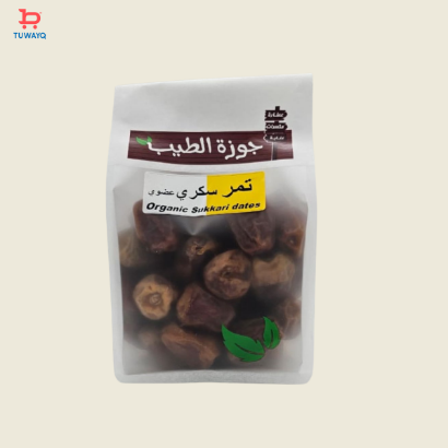 صورة تمر سكري القصيم فاخر  500 جرام عضوي