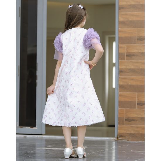 صورة فستان بناتي سبور اكسسوار على الرقبه - 926