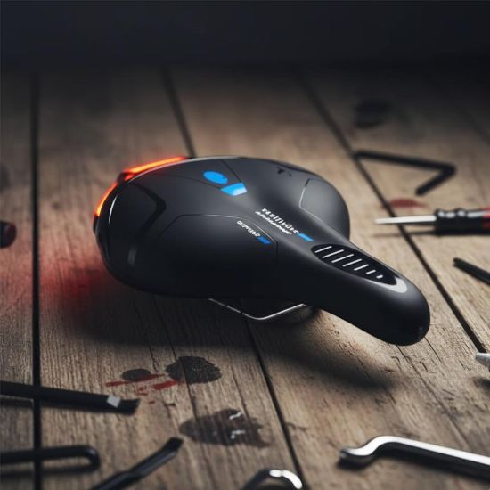 صورة كرسي دراجة مع إضاءة خلفية