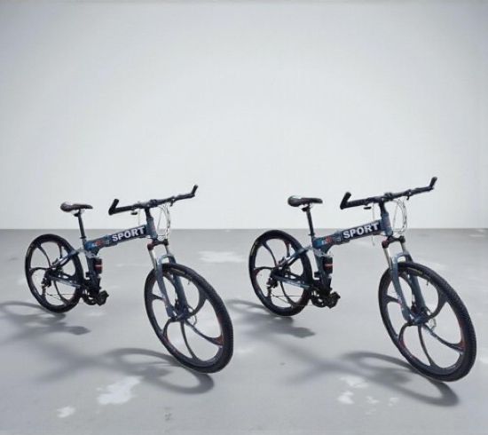 صورة دراجتين قابله للطي مقاس 26