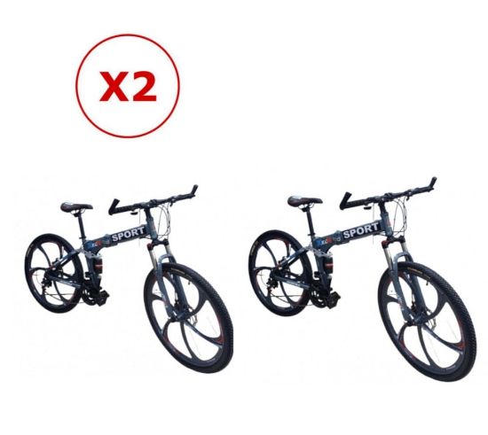 صورة دراجتين قابله للطي مقاس 26