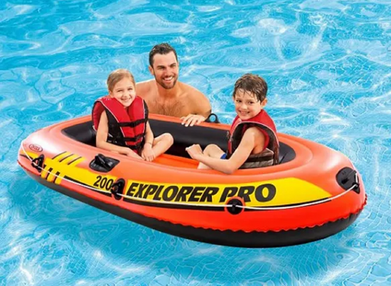 صورة قارب اطفال مقاس  1.85x94x41 cm