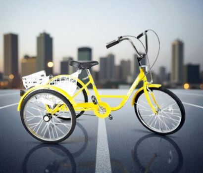 صورة دراجة 3 كفرات مقاس 24