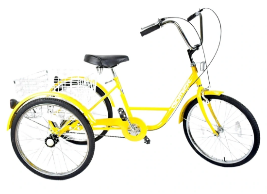 صورة دراجة 3 كفرات مقاس 24