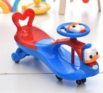 صورة مشاية اطفال بلاستيكية بشكل بطوط الكرتون جملة