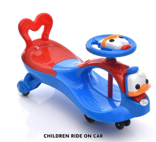 صورة مشاية اطفال بلاستيكية بشكل بطوط الكرتون جملة