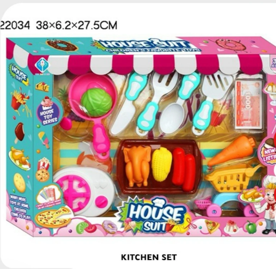 صورة مجموعة المطبخ لعبة اطفال جملة