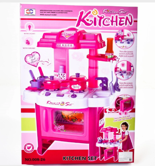 صورة لعبة مطبخ الشيف الصغيرة ملحقات | مطبخ اطفال جملة