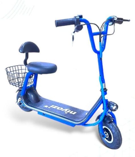 صورة سكوتر ذكي صغير بسلة خلفية 36 فولت