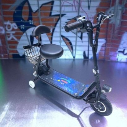 صورة سكوتر ميني للأطفال 36 فولت - أسود