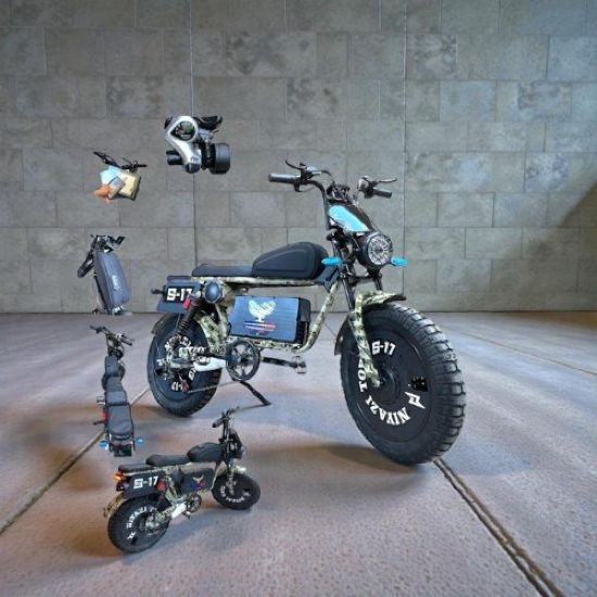 صورة دراجة الرياضية محركين مقاس 20